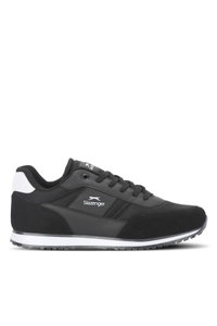 Slazenger - Slazenger ISKRA I Erkek Siyah / Beyaz Günlük Spor Ayakkabısı
