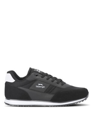 Slazenger ISKRA I Erkek  Siyah / Beyaz Günlük Spor Ayakkabısı 