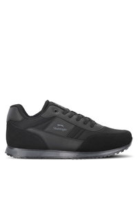 Slazenger - Slazenger ISKRA I Erkek Siyah / Siyah Günlük Spor Ayakkabısı