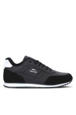 Slazenger - Slazenger ISPIRE I Erkek Siyah / Beyaz Günlük Spor Ayakkabısı