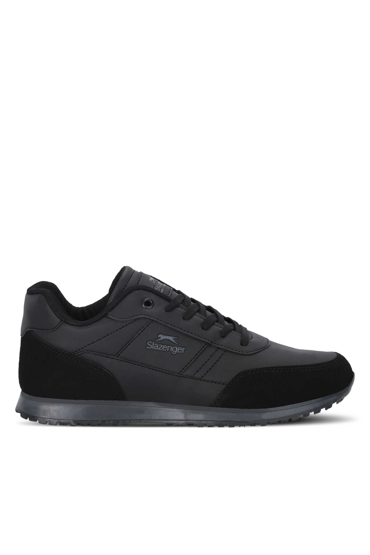 Slazenger - Slazenger ISPIRE I Erkek Siyah / Siyah Günlük Spor Ayakkabısı