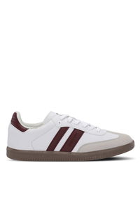 Slazenger - Slazenger ITALY I Erkek Beyaz / Bordo Günlük Spor Ayakkabısı Slazenger - Slazenger ITALY I Erkek Beyaz / Bordo Günlük Spor Ayakkabısı