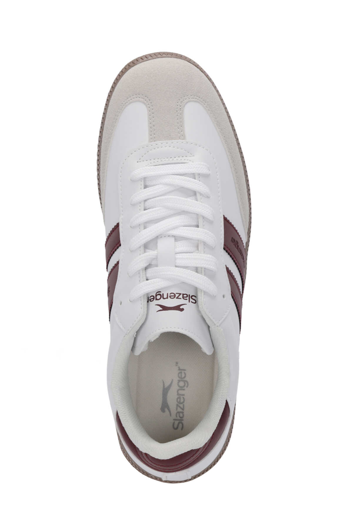 Slazenger ITALY I Erkek Beyaz / Bordo Günlük Spor Ayakkabısı Slazenger ITALY I Erkek Beyaz / Bordo Günlük Spor Ayakkabısı