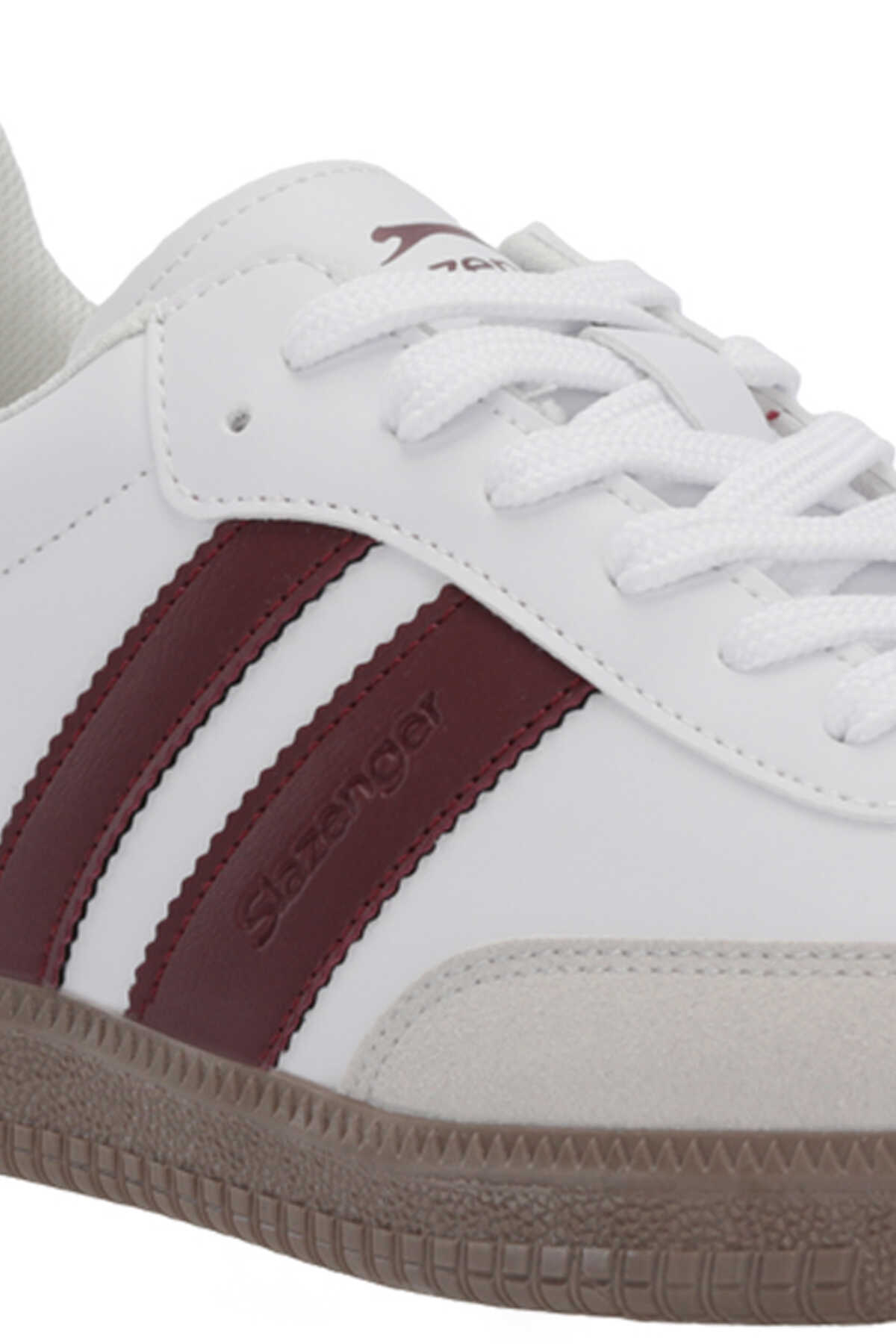 Slazenger ITALY I Kadın Beyaz / Bordo Günlük Spor Ayakkabısı Slazenger ITALY I Kadın Beyaz / Bordo Günlük Spor Ayakkabısı