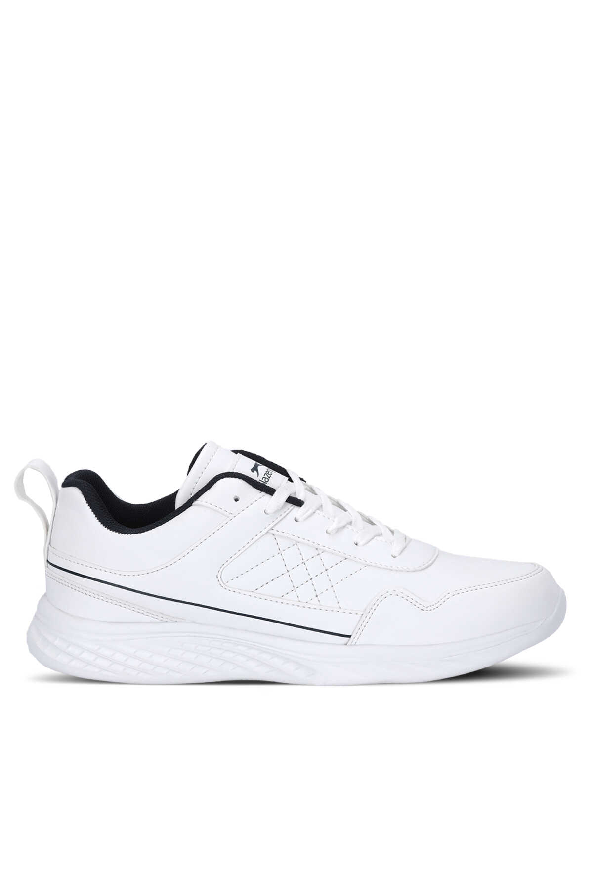 Slazenger - Slazenger IVEXO I Erkek Beyaz / Lacivert Koşu & Yürüyüş Spor Ayakkabısı