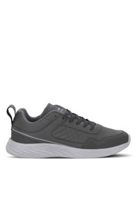 Slazenger - Slazenger IVEXO I Erkek Koyu Gri Koşu & Yürüyüş Spor Ayakkabısı