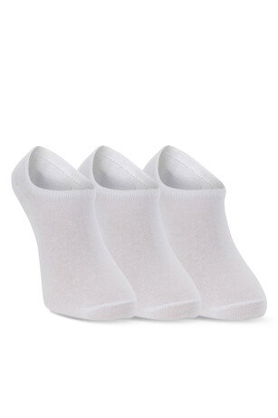 Slazenger JACKED 3 lü Erkek Babet Beyaz Çorap