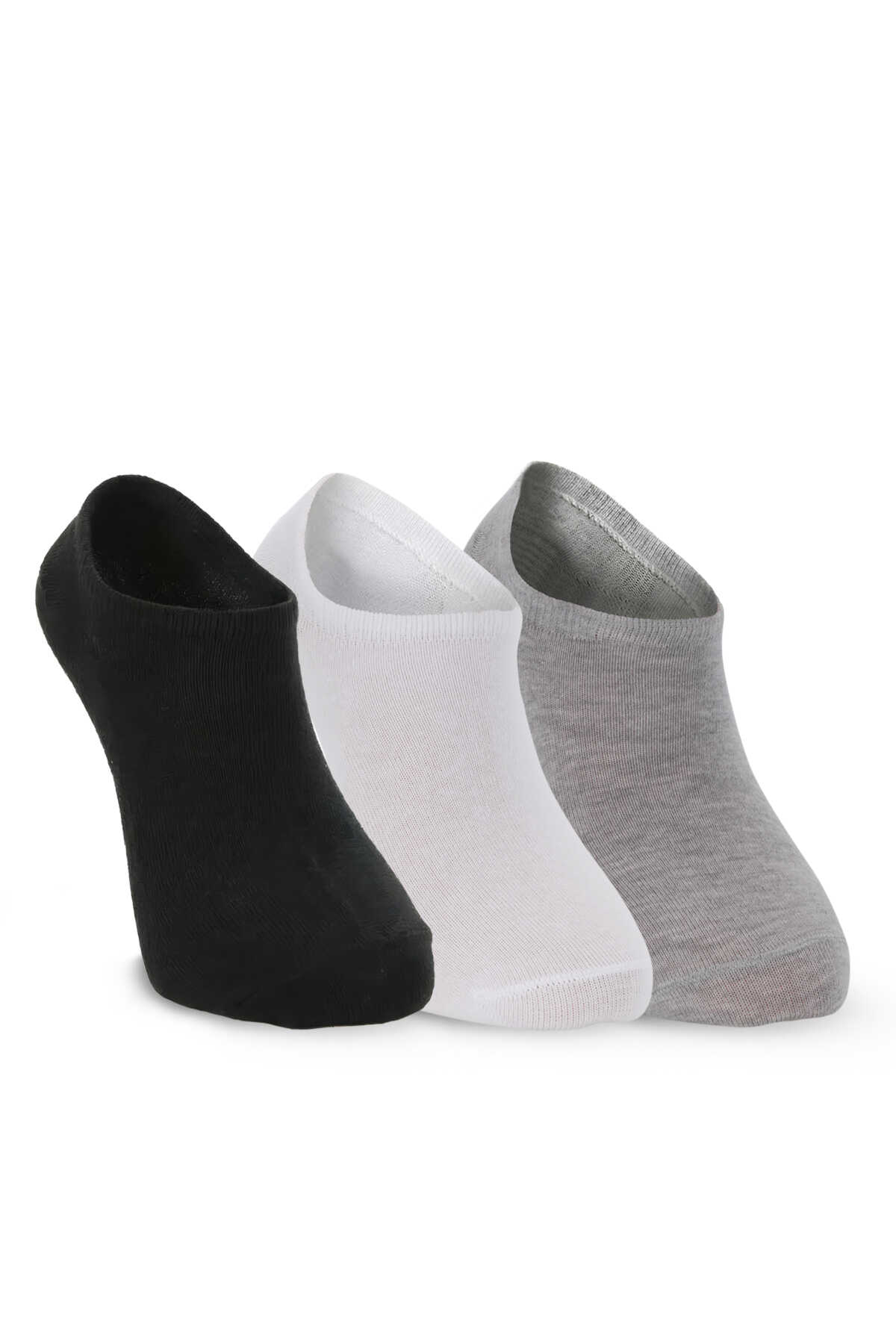 Slazenger - Slazenger JACKED 3 lü Erkek Siyah / Beyaz Çorap