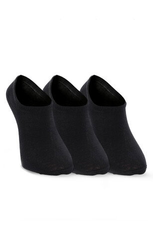 Slazenger JACKED 3 lü Erkek Babet Siyah Çorap