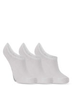 Slazenger - Slazenger JACKPOT 3 lü Kadın Beyaz Çorap