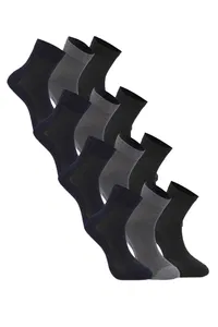 Slazenger - Slazenger JACOB 12 li Set Erkek Karışık Çorap