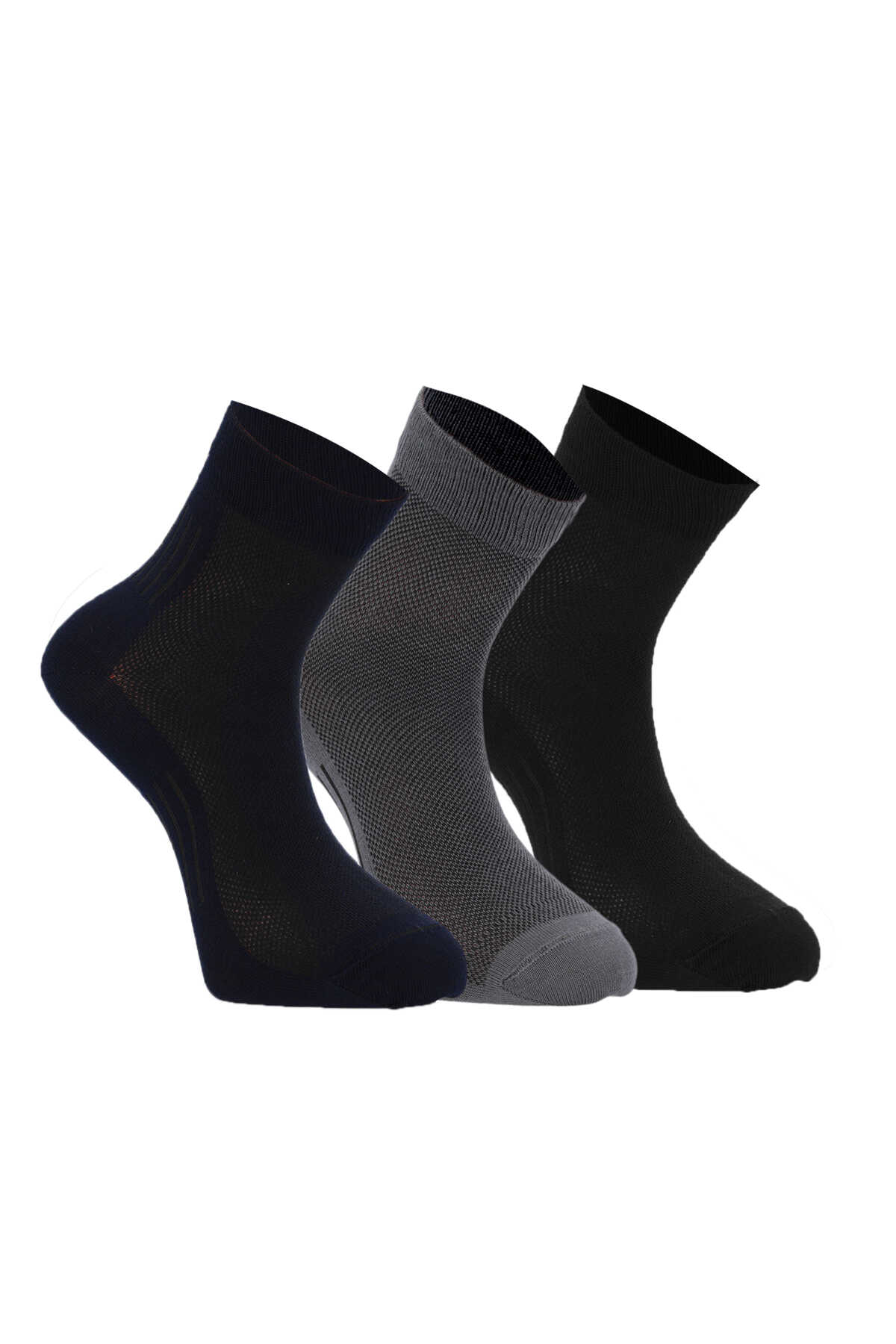 Slazenger - Slazenger JACOB 3'lü Erkek Soket Karışık Çorap Slazenger - Slazenger JACOB 3'lü Erkek Soket Karışık Çorap
