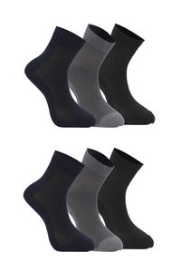 Slazenger - Slazenger JACOB 6 lı Set Erkek Karışık Çorap