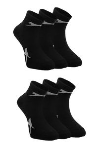 Slazenger - Slazenger JACOBA NEW 6 lı Set Erkek Siyah Çorap