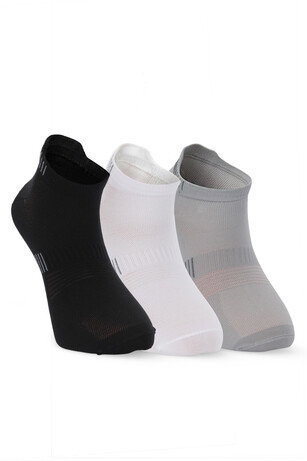 Slazenger JAGGER 3 lü Erkek  Siyah / Beyaz Çorap 