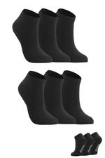 Slazenger - Slazenger JAIME 6 lı Set Kadın Siyah Çorap