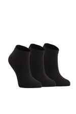 Slazenger - Slazenger JAIME 3 lü Kadın Soket Siyah Çorap