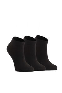 Slazenger - Slazenger JAIME 3 lü Kadın Soket Siyah Çorap Slazenger - Slazenger JAIME 3 lü Kadın Soket Siyah Çorap