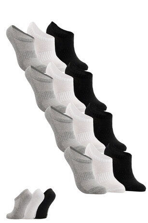 Slazenger JAKE 12 li Set Kadın  Karışık Çorap 