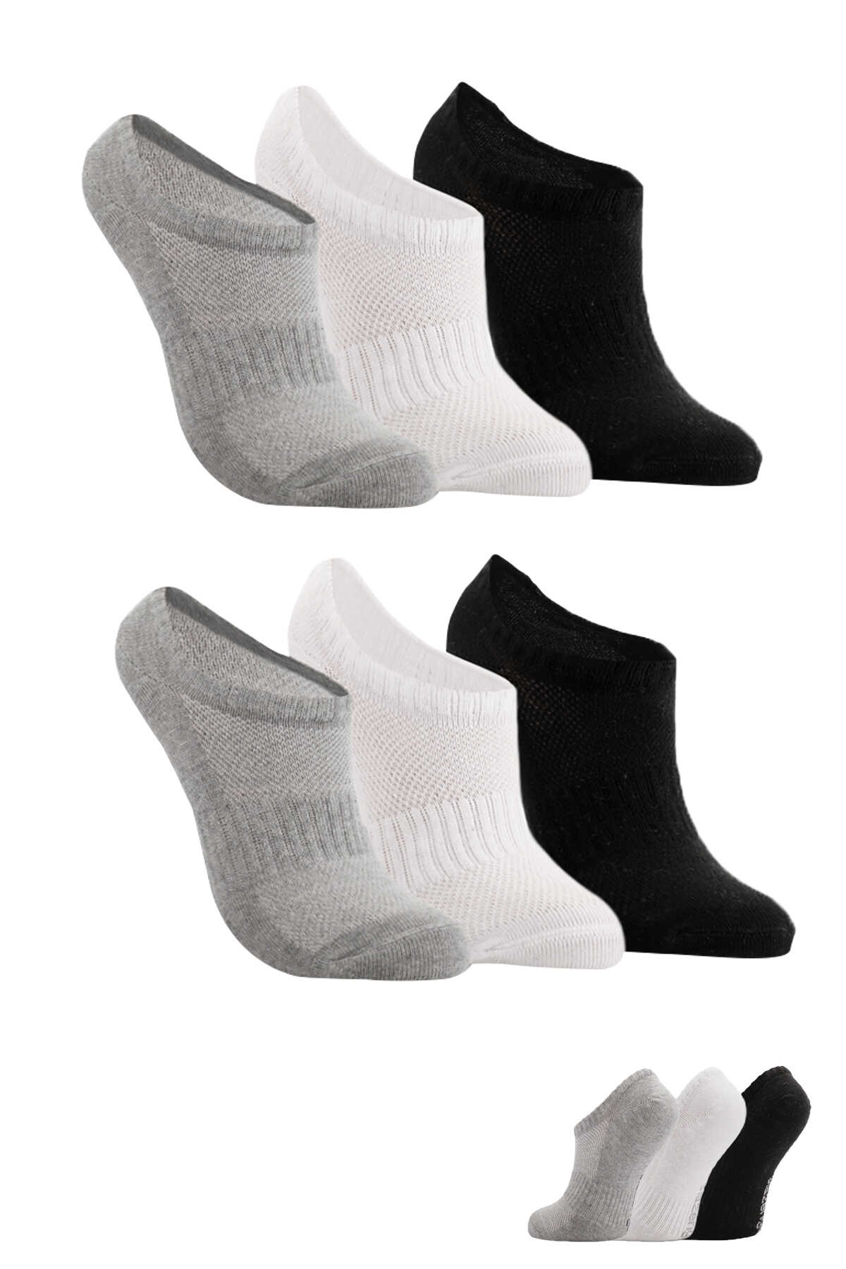 Slazenger - Slazenger JAKE 6 lı Set Kadın Karışık Çorap