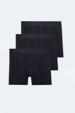 Slazenger - Slazenger JAMA 3 lü Set Erkek Lacivert Boxer