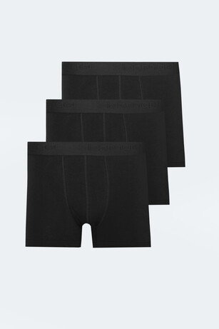 Slazenger JAMA 3 lü Set Erkek  Siyah Boxer 