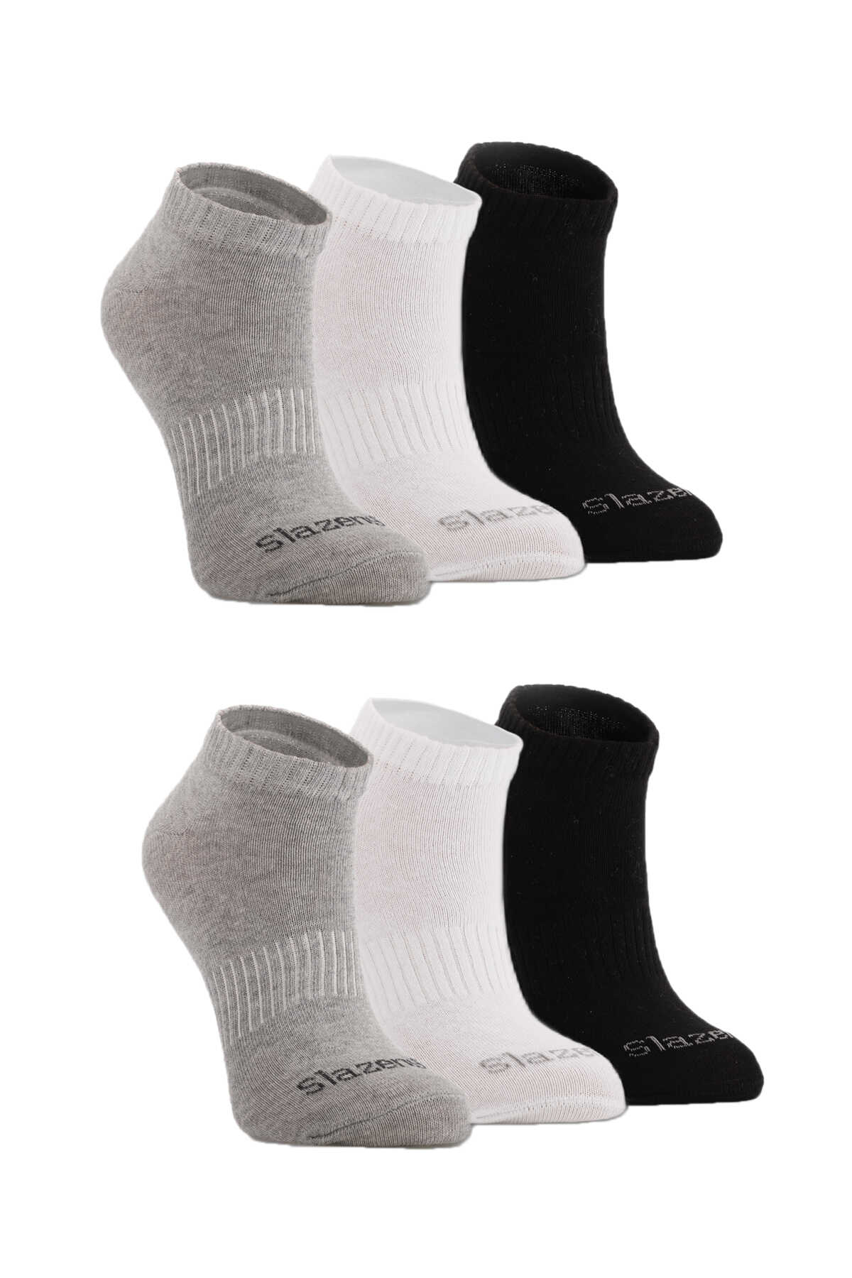 Slazenger - Slazenger JAMAL 6 lı Set Kadın Karışık Çorap