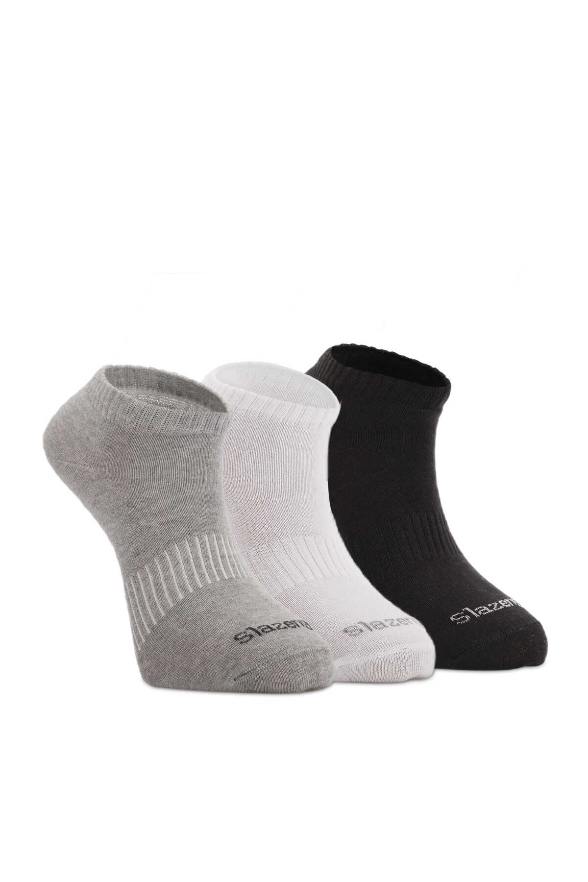 Slazenger - Slazenger JAMAL 3lü Erkek Çorap Karışık