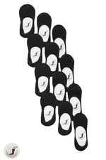 Slazenger - Slazenger JAMAR 12 li Set Kadın Siyah Çorap