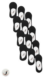 Slazenger - Slazenger JAMAR 12 li Set Kadın Siyah Çorap