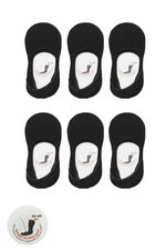 Slazenger - Slazenger JAMAR 6 lı Set Kadın Siyah Çorap