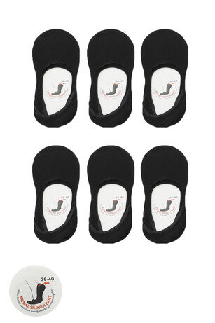 Slazenger JAMAR 6 lı Set Kadın  Siyah Çorap 