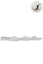 Slazenger - Slazenger JAMAR 3 lü Kadın Babet Beyaz Çorap