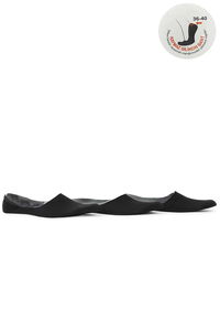 Slazenger - Slazenger JAMAR 3 lü Kadın Babet Siyah Çorap Slazenger - Slazenger JAMAR 3 lü Kadın Babet Siyah Çorap