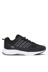 Slazenger - Slazenger JAZZY I Erkek Siyah / Beyaz Koşu & Yürüyüş Spor Ayakkabısı