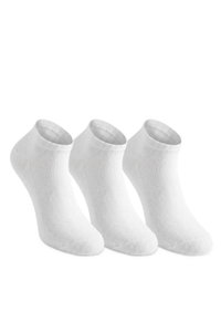 Slazenger - Slazenger JEFRY 3 lü Erkek Bambu Beyaz Çorap