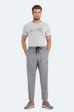 Slazenger - Slazenger JERRY Büyük Beden Erkek Cepli Gri Eşofman Altı Slazenger - Slazenger JERRY Büyük Beden Erkek Cepli Gri Eşofman Altı