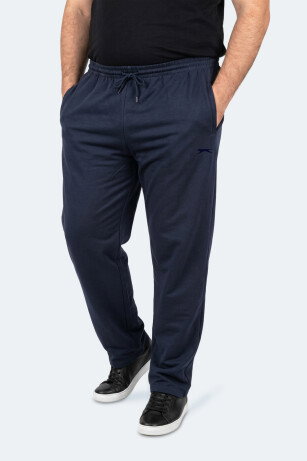 Slazenger JERRY Büyük Beden Erkek Cepli Lacivert Eşofman Altı 