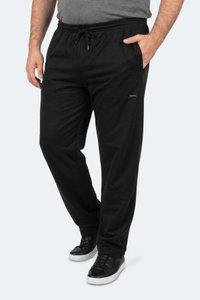 Slazenger - Slazenger JERRY Büyük Beden Erkek Cepli Siyah Eşofman Altı