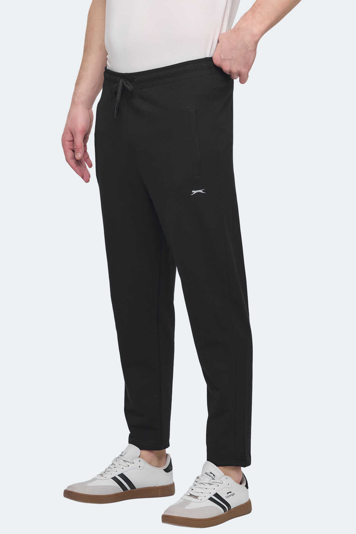 Slazenger - Slazenger JERRY NRM Erkek Eşofman Altı Siyah