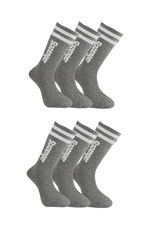 Slazenger - Slazenger JINN 6 lı Set Erkek Gri Çorap