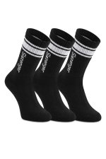 Slazenger - Slazenger JINN 3 lü Erkek Spor Siyah Çorap