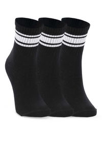 Slazenger - Slazenger JOKES 3 lü Kadın Siyah Çorap