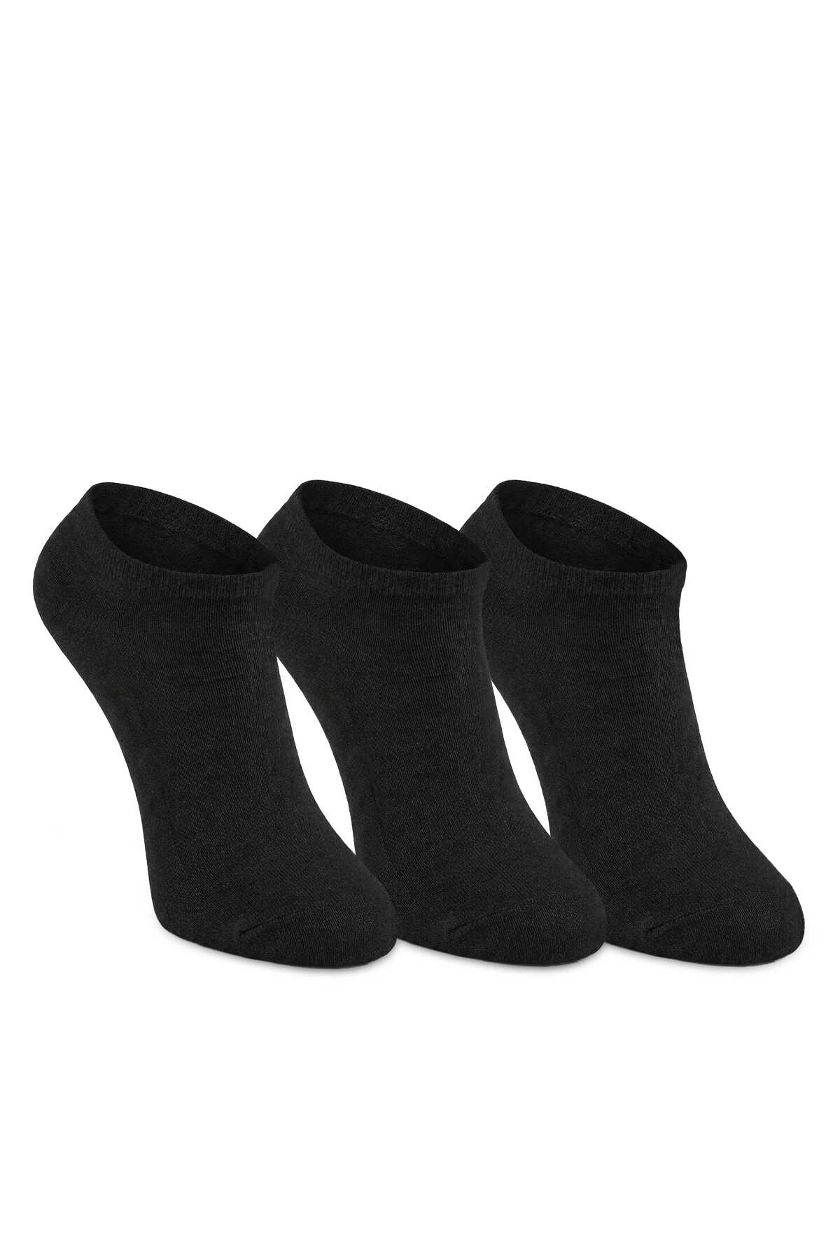Slazenger - Slazenger JOLLY 3 lü Erkek Bambu Siyah Çorap