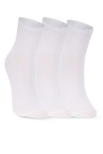 Slazenger - Slazenger JORIX 3 lü Kadın Beyaz Çorap