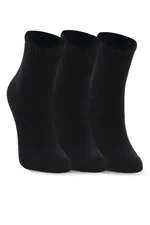 Slazenger - Slazenger JORIX 3 lü Kadın Siyah Çorap