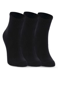 Slazenger - Slazenger JORIX 3 lü Kadın Siyah Çorap