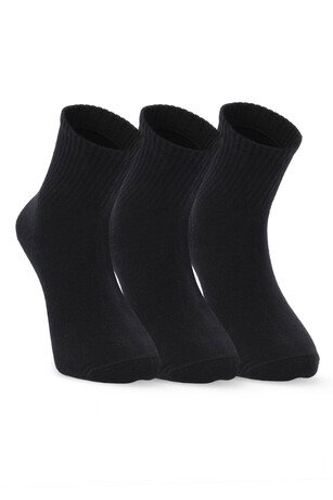 Slazenger JUMPY 3 lü Erkek Soket Siyah Çorap 