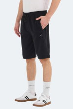 Slazenger - Slazenger KAARLO Erkek Cepli Siyah Şort