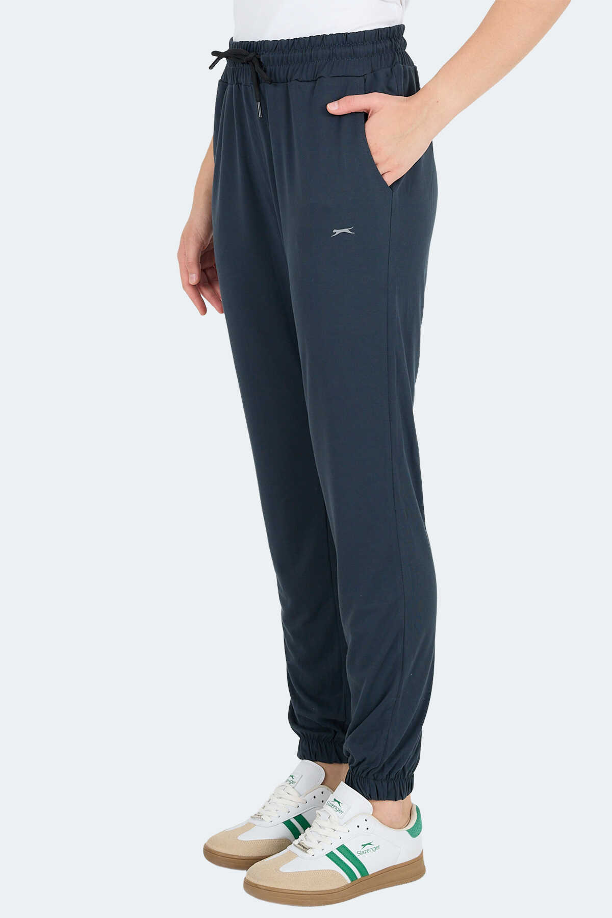 Slazenger - Slazenger KAIDA Kadın Eşofman Altı Koyu Gri